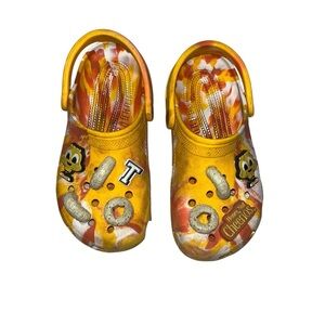 Crocs classic Cheerios cereal rare yellow kids 4